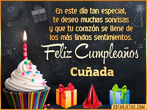 Feliz cumpleaños cuñada